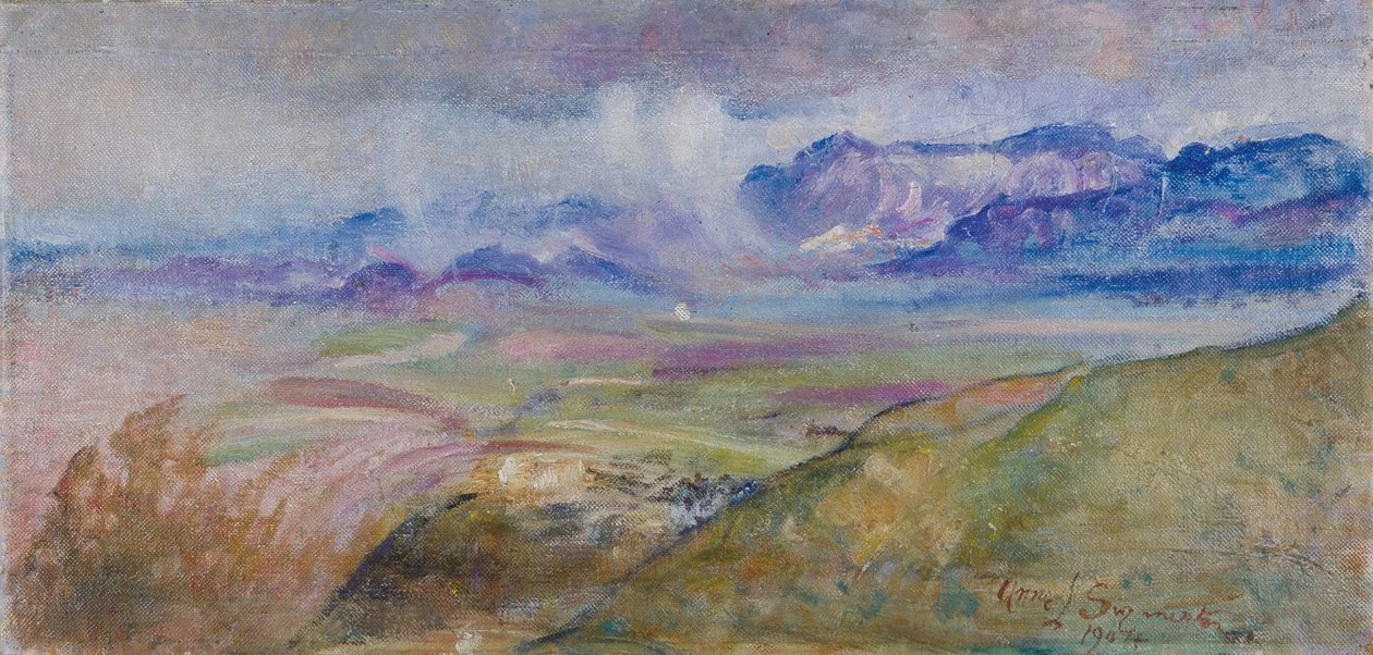 Annie Louise Swynnerton - Nuvole di pioggia, Monte Gennaro, Manchester Art Gallery